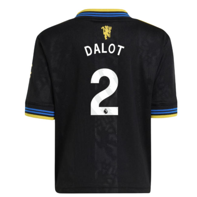 2025-2026 Manchester United Third Mini Kit (Dalot 2)-Vantage Point Soccer