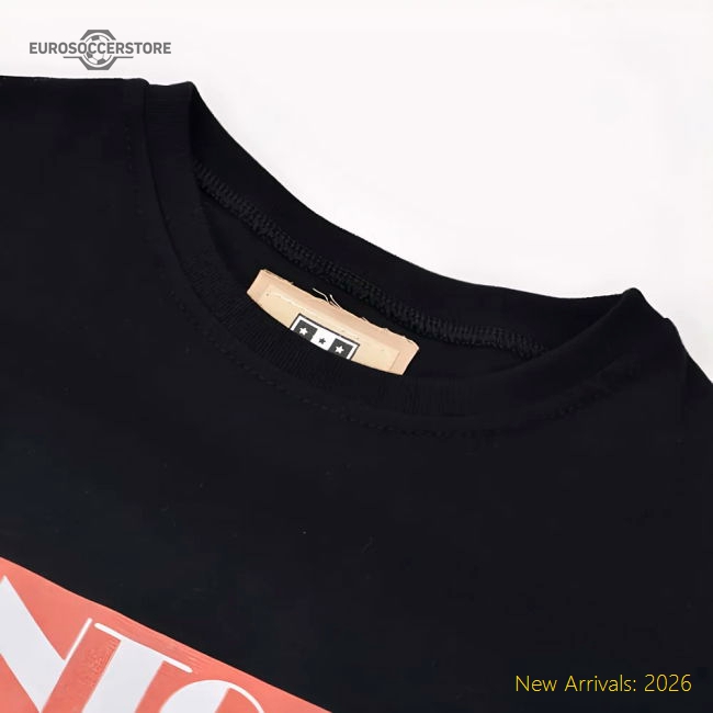 Manchester Reds Retro Cantona T-Shirt (Black)-Vantage Point Soccer
