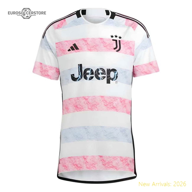 2023-2024 Juventus Authentic Away Shirt-Vantage Point Soccer