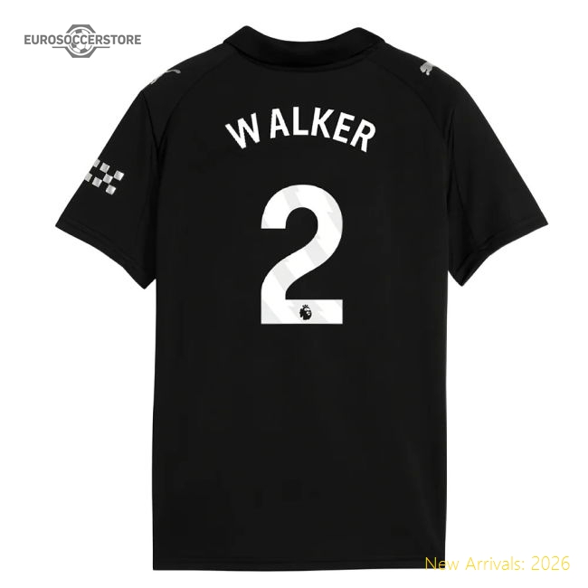 2025-2026 Man City Away Mini Kit (Walker 2)-Vantage Point Soccer