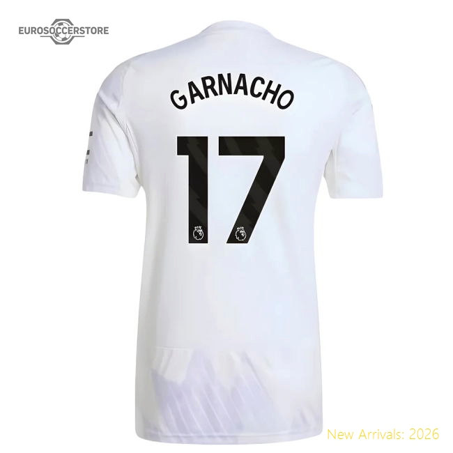 2025-2026 Man Utd Away Shirt (Garnacho 17)-Vantage Point Soccer