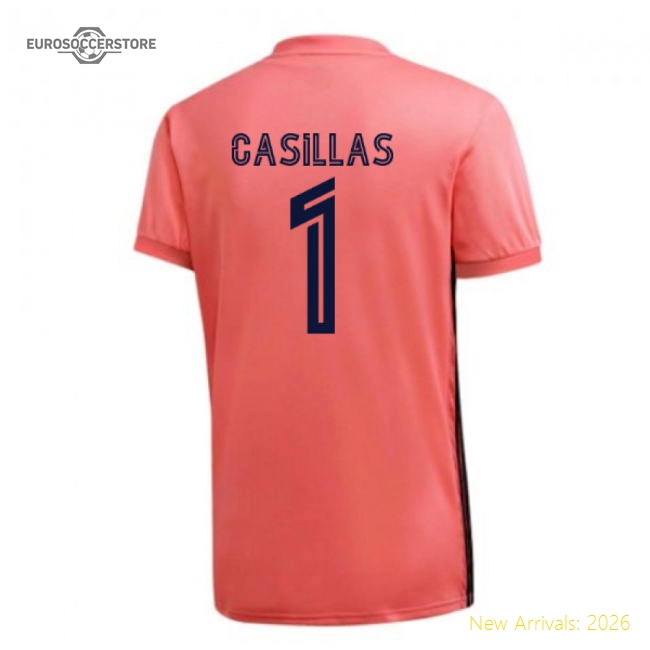 2020-2021 Real Madrid Adidas Away Football Shirt (CASILLAS 1)-Vantage Point Soccer