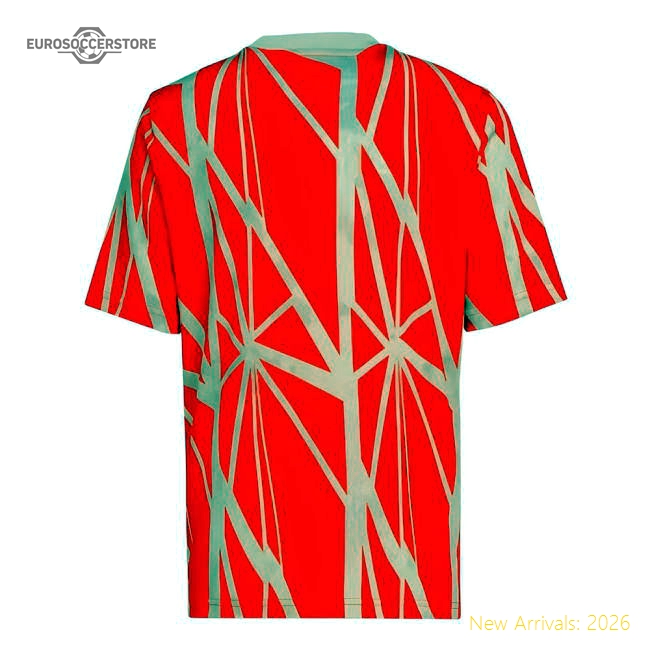 2024-2025 Bayern Munich Pre-Match Shirt (Red)-Vantage Point Soccer
