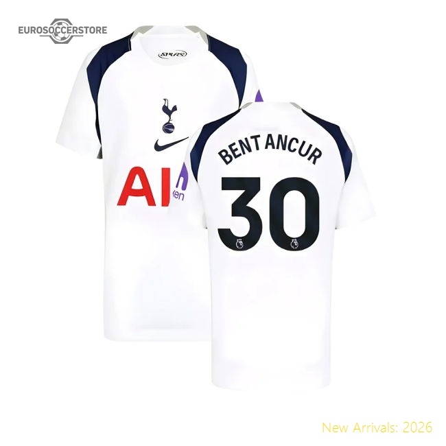 2025-2026 Tottenham Hotspur Home Shirt (Kids) (Bentancur 30)-Vantage Point Soccer