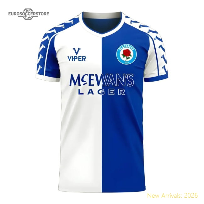 Blackburn 2025-2026 Home Concept Football Kit (Viper)-Vantage Point Soccer
