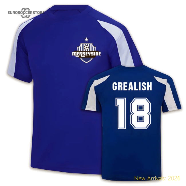 Jack Grealish Everton Sport Training Jersey (Blue)-Vantage Point Soccer