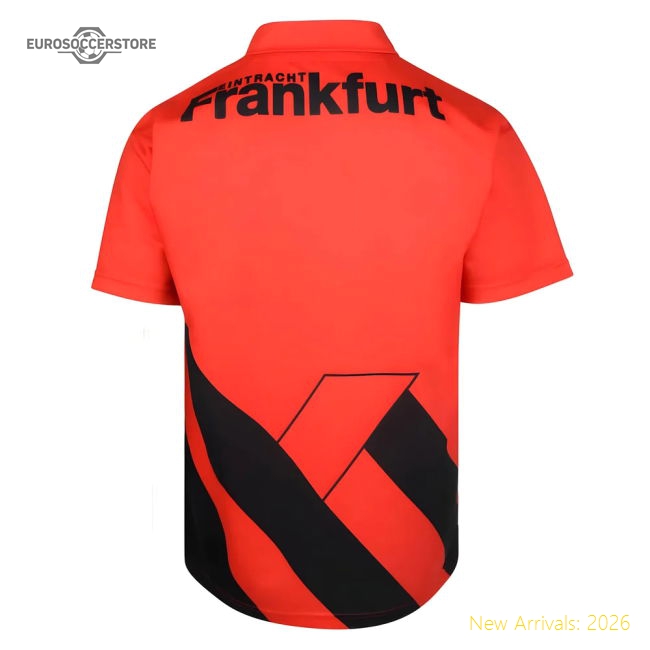 Score Draw Eintracht Frankfurt 1994 Retro Football Shirt-Vantage Point Soccer