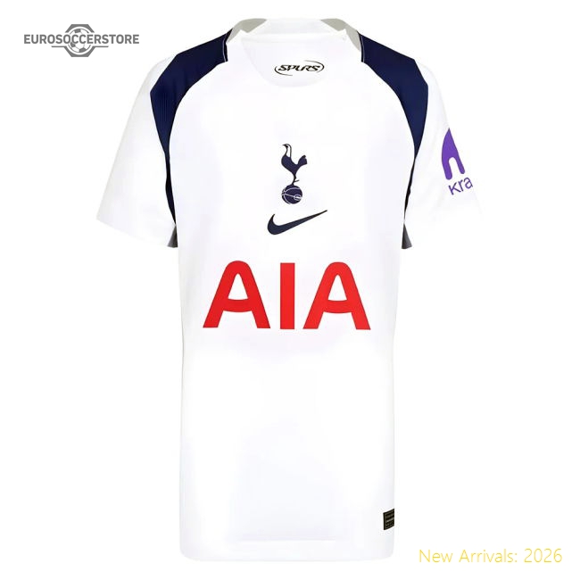 2025-2026 Tottenham Hotspur Home Shirt (Kids)-Vantage Point Soccer