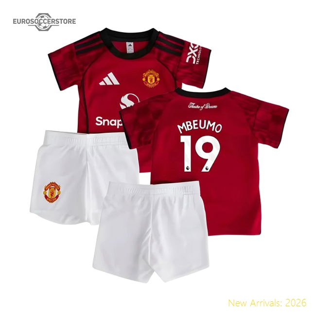 2025-2026 Man Utd Home Baby Kit (Mbeumo 19)-Vantage Point Soccer