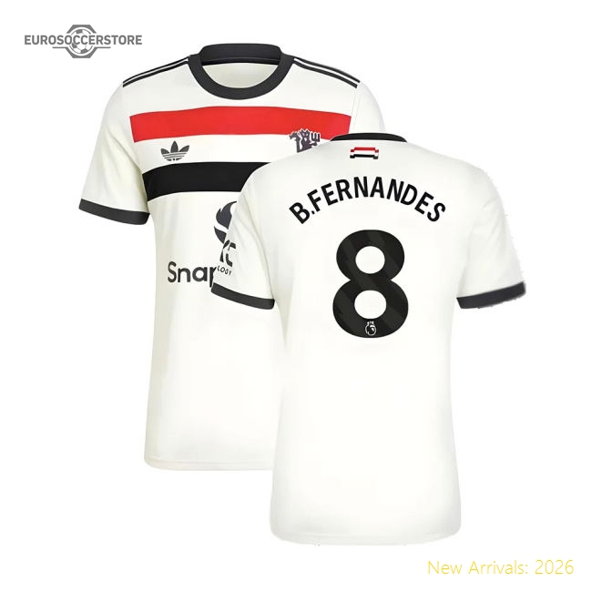 2024-2025 Man Utd Third Shirt (B.Fernandes 8)-Vantage Point Soccer