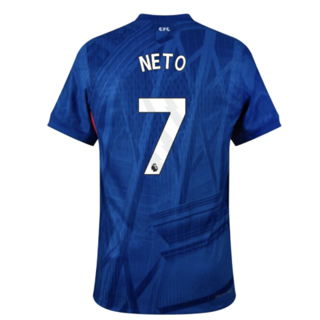 2025-2026 Chelsea Home Authentic Shirt (Neto 7)-Vantage Point Soccer