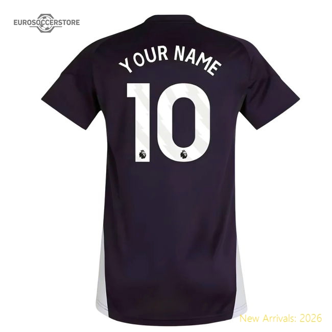 2025-2026 Man Utd Training Jersey (Aurora Plum) - Womens (Your Name)-Vantage Point Soccer