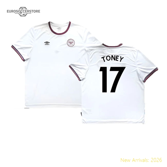 Brentford 2021-22 Third Shirt ((Excellent) 3XL) (TONEY 17)-Vantage Point Soccer