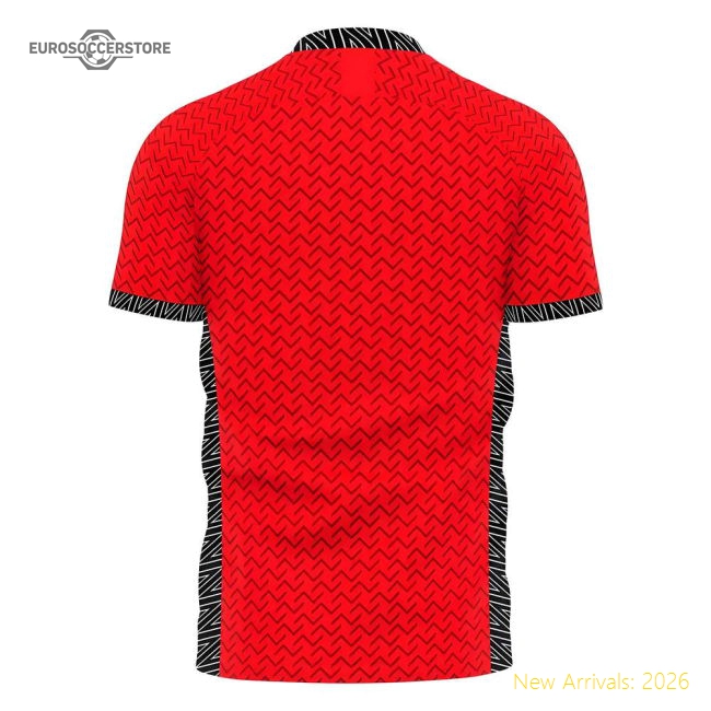 Kaiserslautern 2025-2026 Home Concept Football Kit (Libero)-Vantage Point Soccer