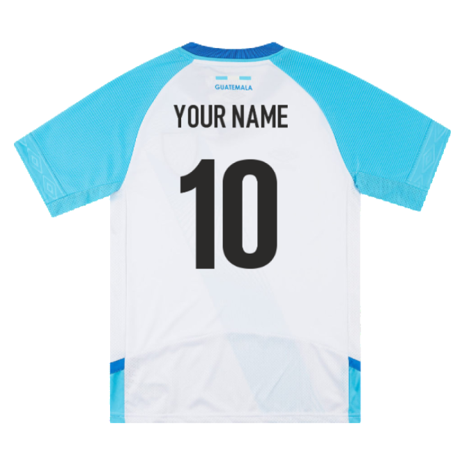 2019-2020 Guatemala Home Shirt (Your Name)-Vantage Point Soccer