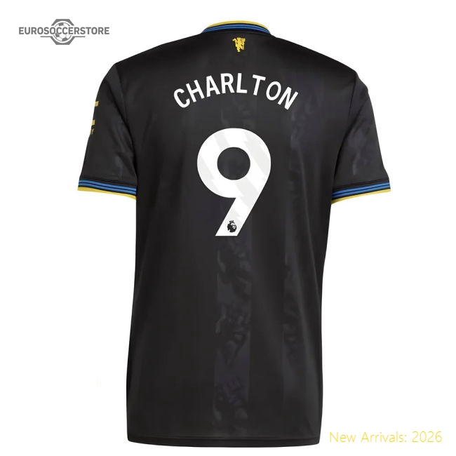 2025-2026 Manchester United Third Shirt (Charlton 9)-Vantage Point Soccer