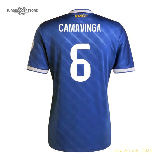 2025-2026 Real Madrid Third Shirt (Camavinga 6)-Vantage Point Soccer