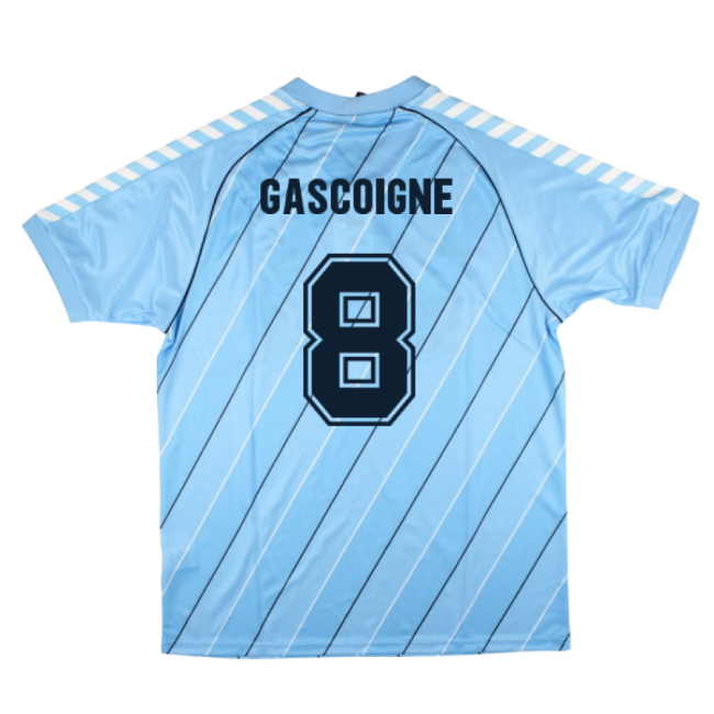 Tottenham 1985/87 Retro Hummel Away Shirt (GASCOIGNE 8)-Vantage Point Soccer