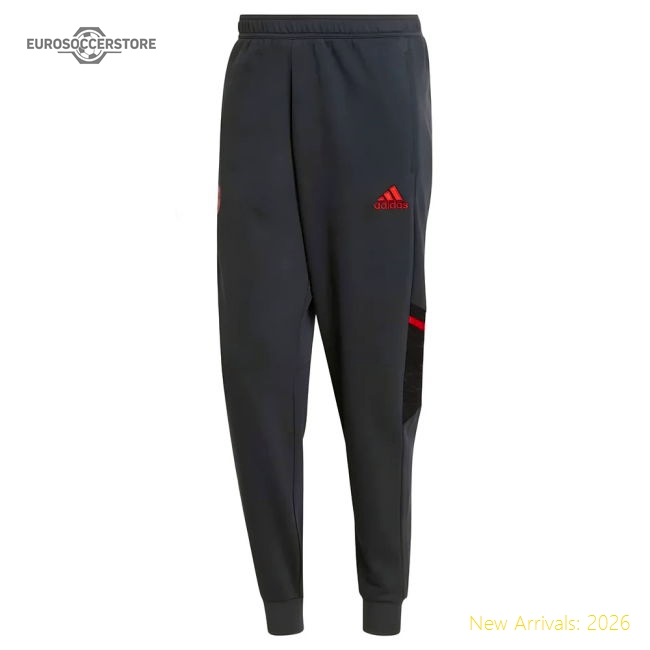 2022-2023 Bayern Munich Sweat Pants (Night Grey)-Vantage Point Soccer
