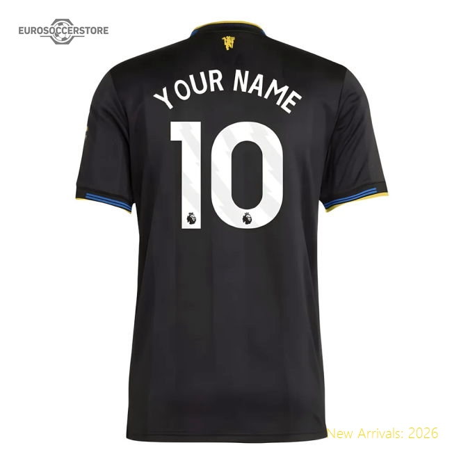2025-2026 Man Utd Authentic Third Shirt (Your Name)-Vantage Point Soccer