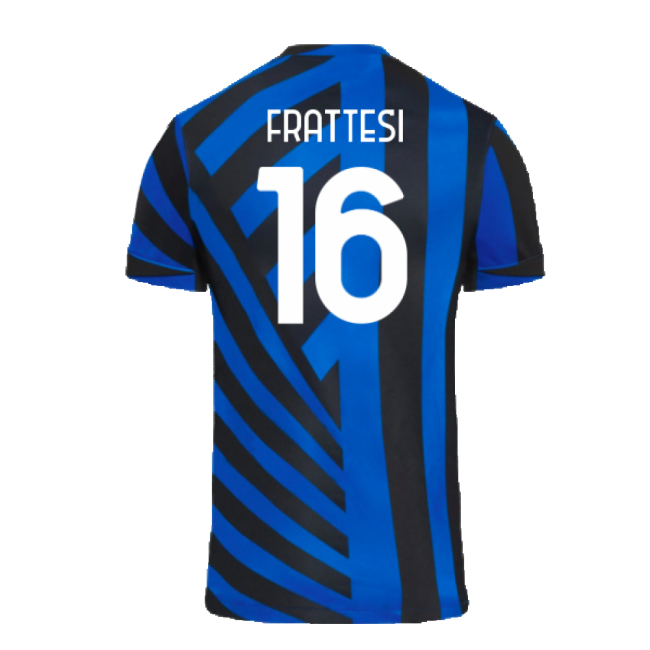 2024-2025 Inter Milan Home Shirt (Frattesi 16)-Vantage Point Soccer