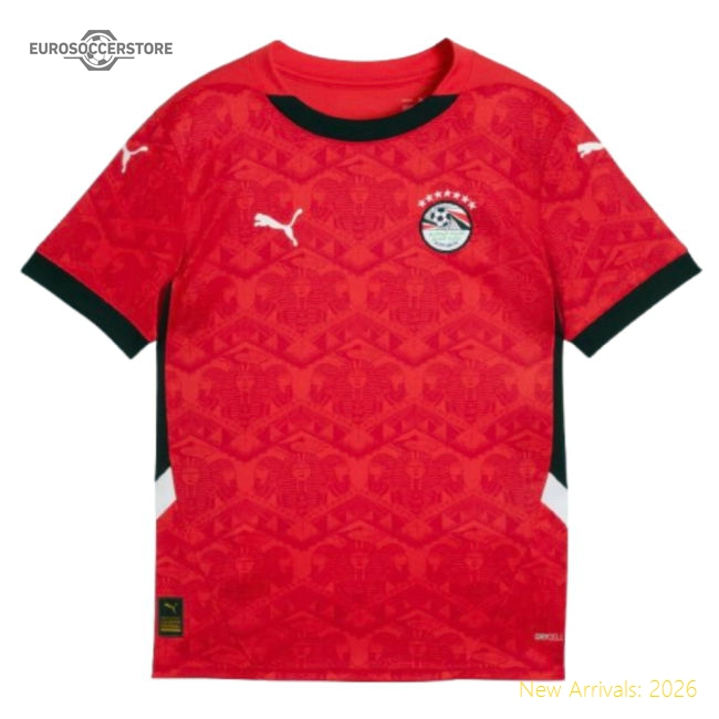 2024-2025 Egypt Home Shirt (Kids) (Your Name)-Vantage Point Soccer