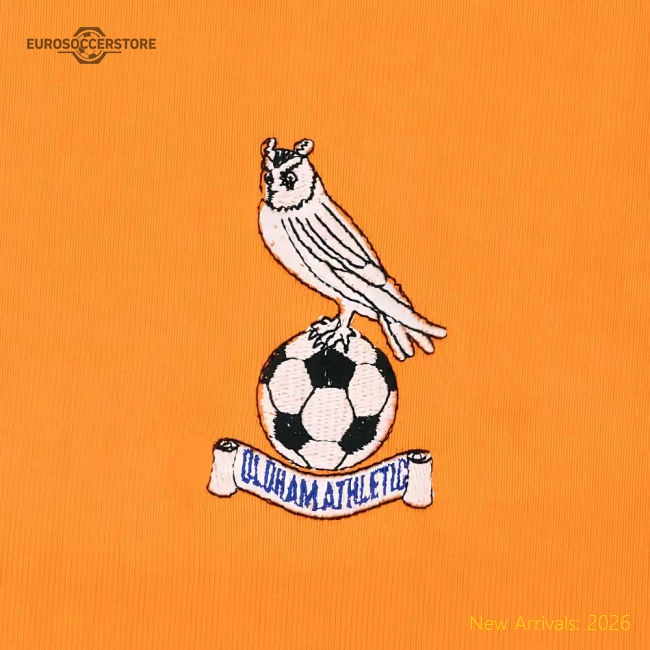 Oldham Athletic 1960s-1970s Retro Football Shirt-Vantage Point Soccer