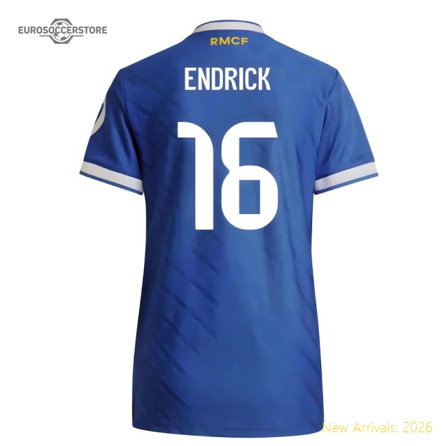 2025-2026 Real Madrid Authentic Third Shirt (Womens) (Endrick 16)-Vantage Point Soccer