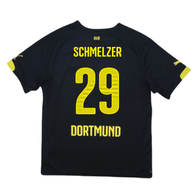 Borussia Dortmund 2014-16 Away Shirt ((Excellent) S) (Schmelzer 29)-Vantage Point Soccer