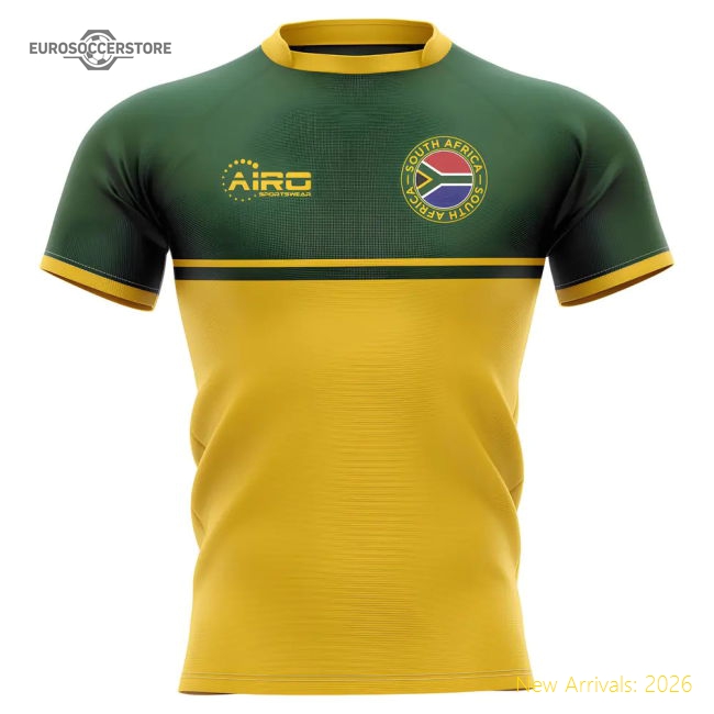 2025-2026 South Africa Springboks Training Concept Rugby Shirt-Vantage Point Soccer