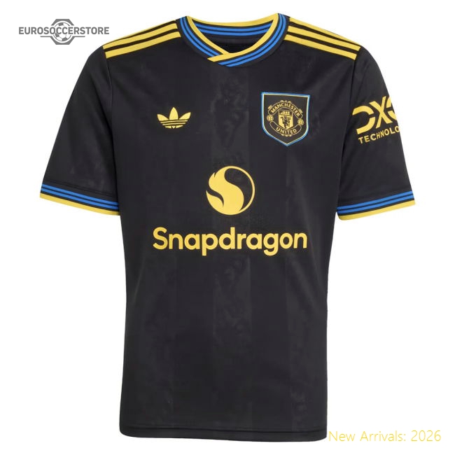 2025-2026 Man Utd Third Shirt (Kids) (Garnacho 17)-Vantage Point Soccer