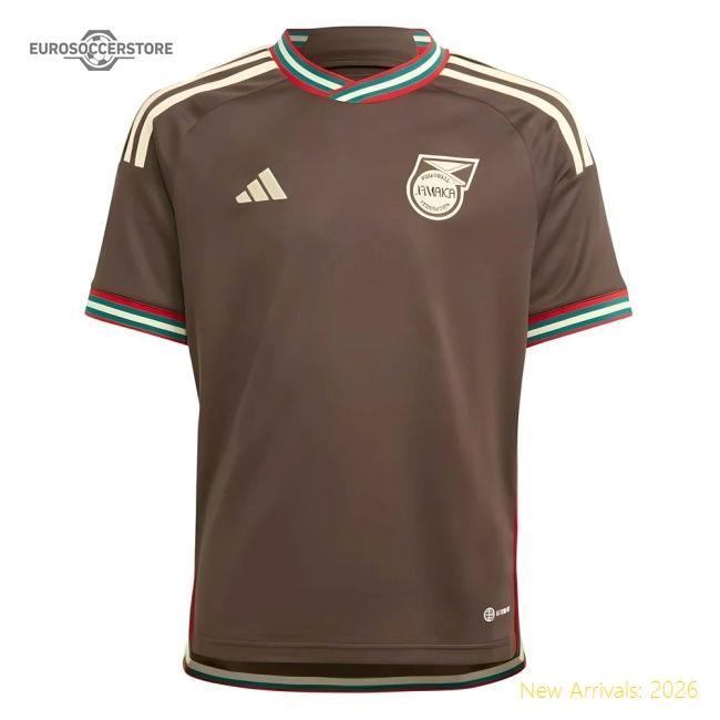 2023-2024 Jamaica Away Shirt (Kids) (Your Name)-Vantage Point Soccer