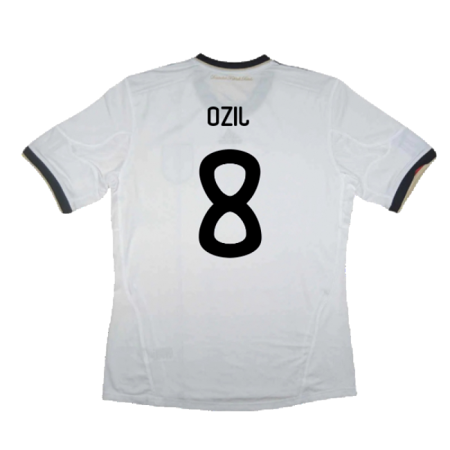 Germany 2010-11 Home Shirt ((Excellent) XL) (OZIL 8)-Vantage Point Soccer