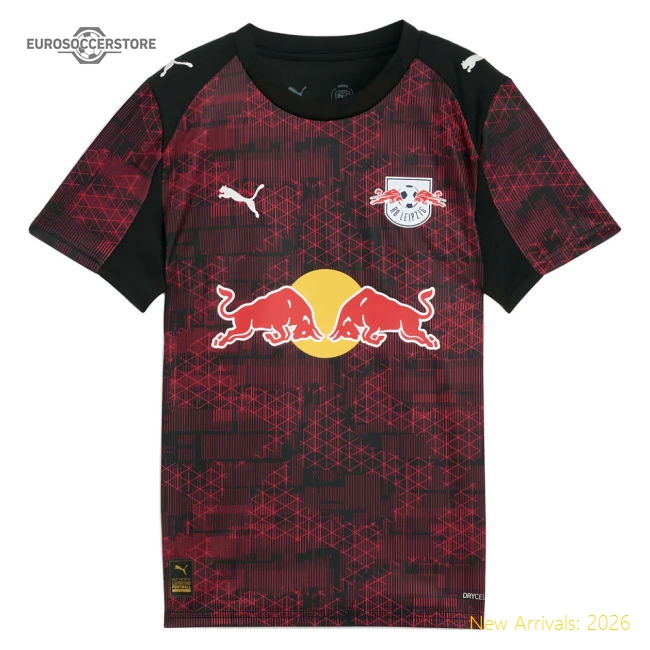 2025-2026 Red Bull Leipzig Third Shirt (Kids) (Openda 11)-Vantage Point Soccer