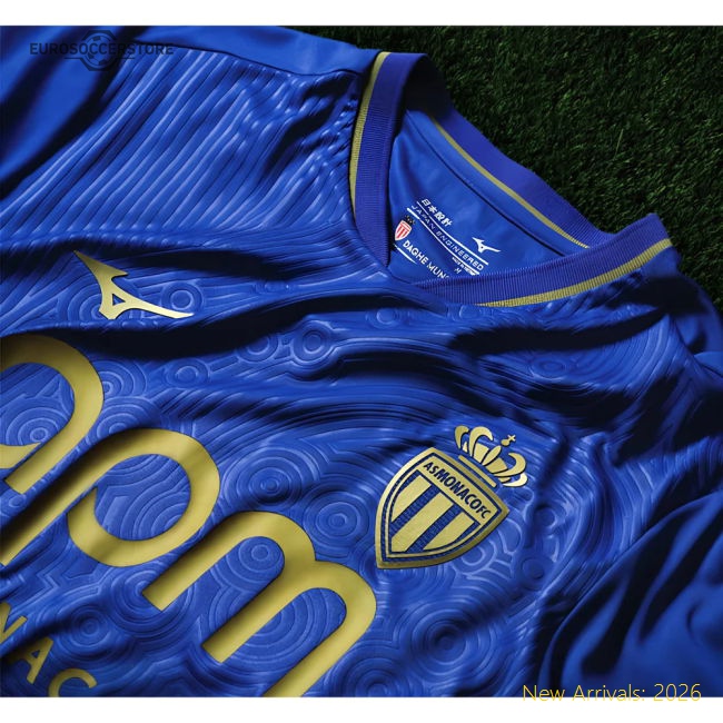 2025-2026 AS Monaco Away Shirt-Vantage Point Soccer