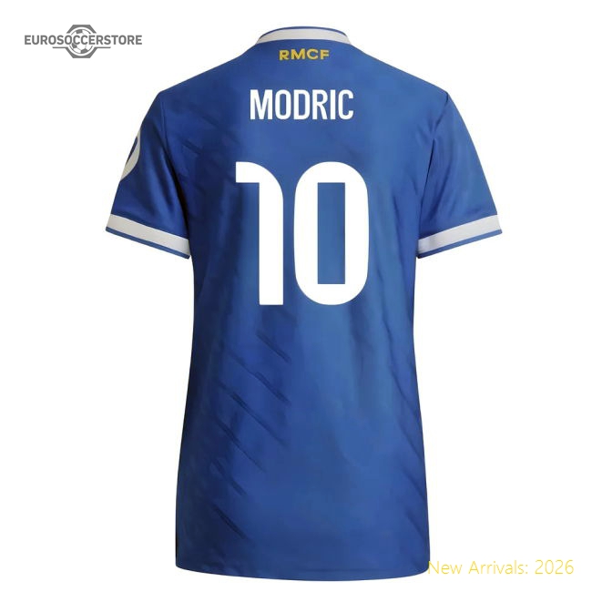 2025-2026 Real Madrid Authentic Third Shirt (Womens) (Modric 10)-Vantage Point Soccer
