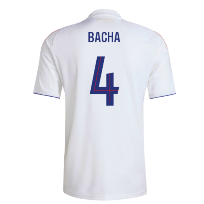 2025-2026 Olympique Lyon Home Shirt (Bacha 4)-Vantage Point Soccer