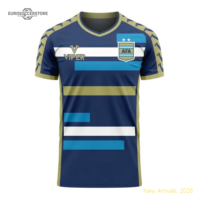 Argentina 2025-2026 Away Concept Football Kit (Viper) (MARADONA 10)-Vantage Point Soccer