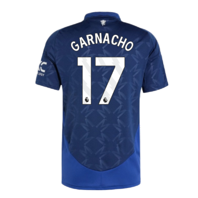 2024-2025 Man Utd Away Shirt (Garnacho 17)-Vantage Point Soccer