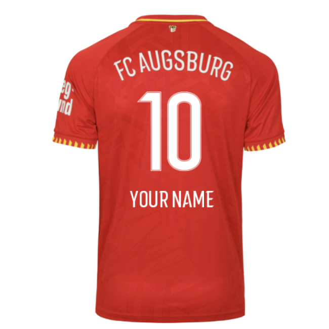 2025-2026 FC Augsburg Away Shirt (Your Name)-Vantage Point Soccer