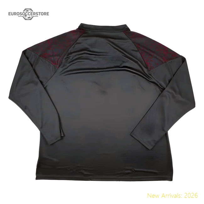 2023-2024 Man City Training Half Zip Top (Strong Grey)-Vantage Point Soccer