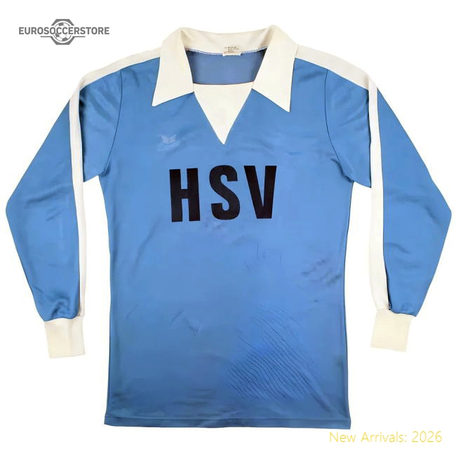 Hamburg 1976-78 Long Sleeve Away Shirt (M) (Excellent)-Vantage Point Soccer