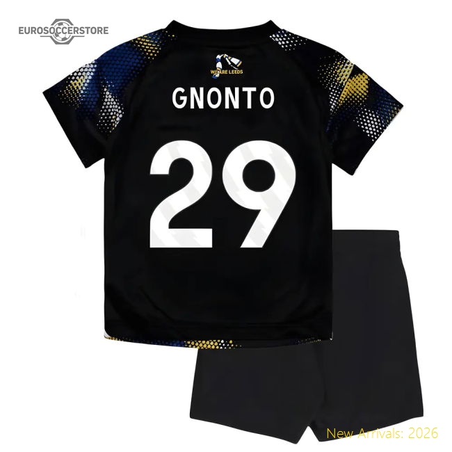 2025-2026 Leeds United Third Baby Kit (Gnonto 29)-Vantage Point Soccer