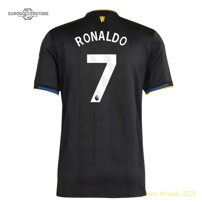 2025-2026 Man Utd Authentic Third Shirt (Ronaldo 7)-Vantage Point Soccer