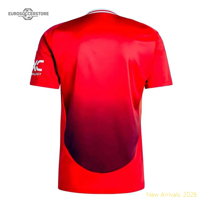 2024-2025 Man Utd Home Shirt-Vantage Point Soccer