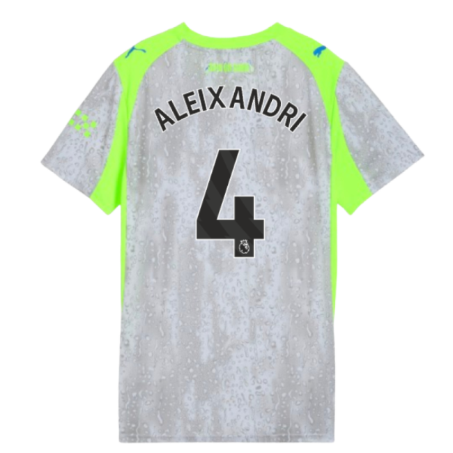2025-2026 Man City Third Shirt (Womens) (Aleixandri 4)-Vantage Point Soccer