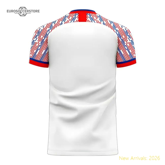 Faroe Islands 2025-2026 Home Concept Football Kit (Libero) - Baby-Vantage Point Soccer