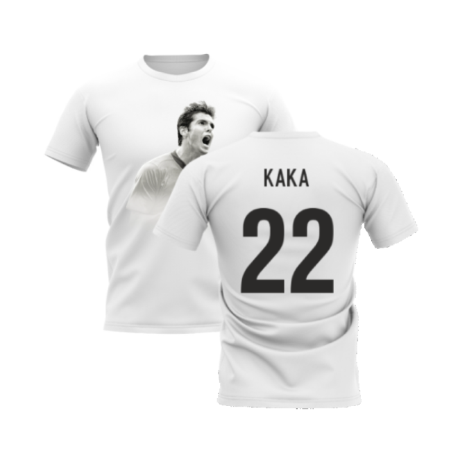 Kaka Legend T-Shirt (White) (Kaka 22)-Vantage Point Soccer