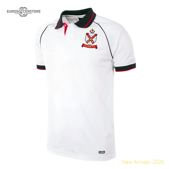 Fulham FC 1992 - 93 Retro Football Shirt-Vantage Point Soccer
