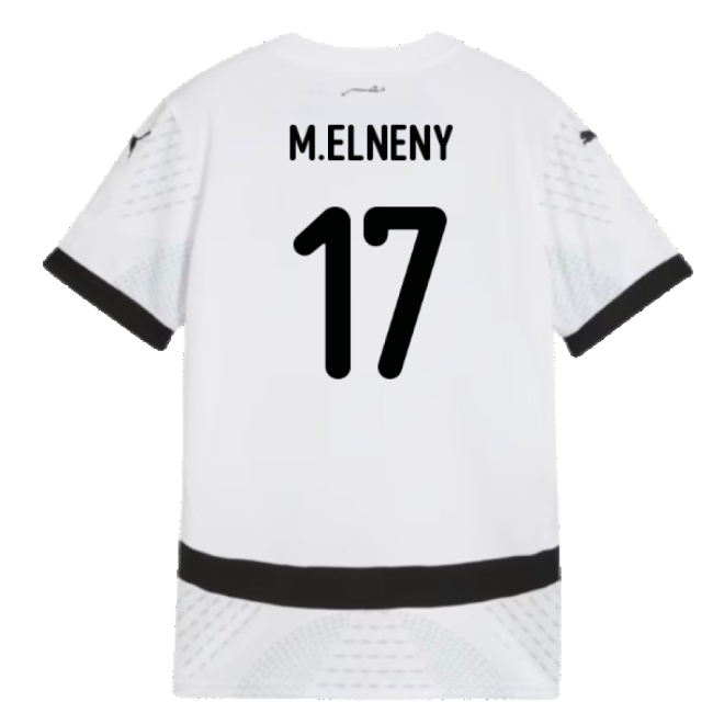 2024-2025 Egypt Away Shirt (Kids) (M.Elneny 17)-Vantage Point Soccer